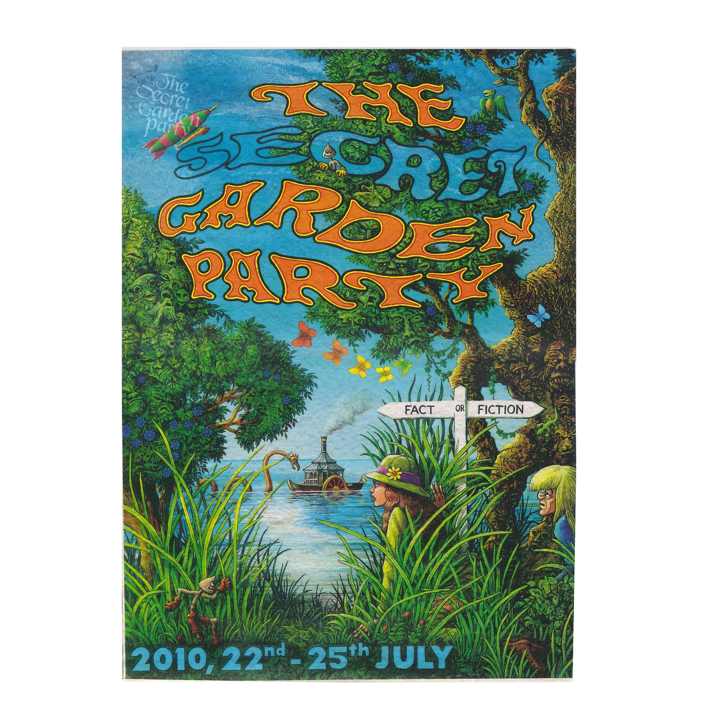2010 Secret Garden Party Poster