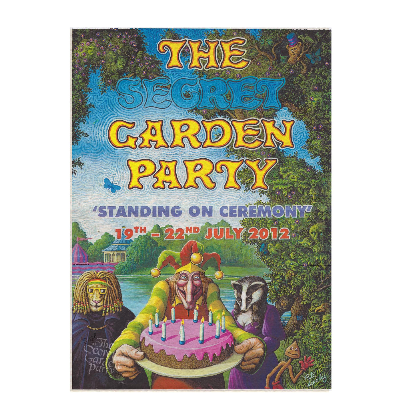 2012 Secret Garden Party Poster