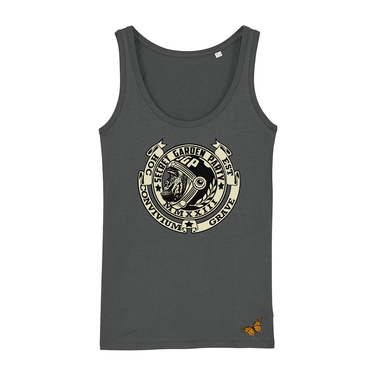 Space Monkey - Tank Top (Anthracite)