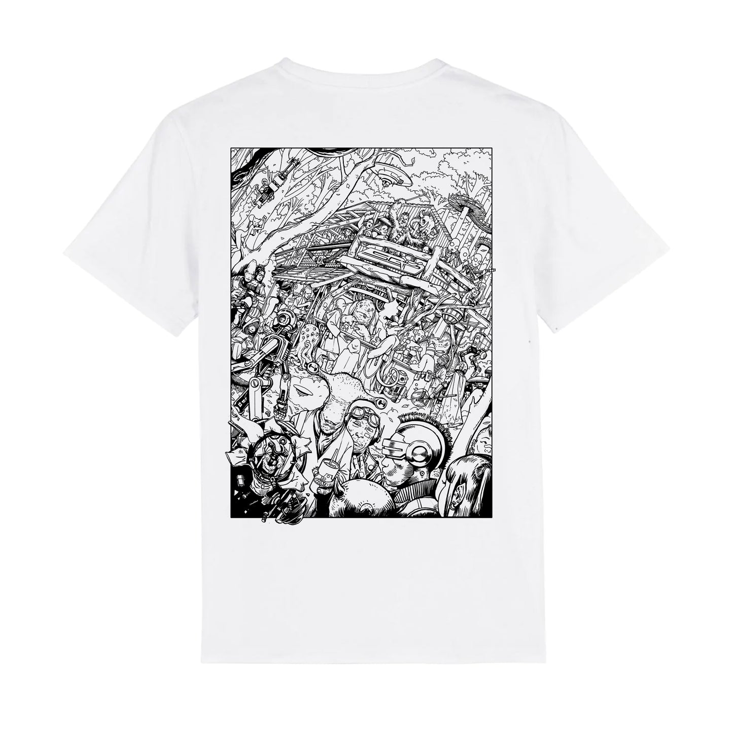 Secret Garden Party x Play Attention - The Woods Stage T-Shirt & Poster Bundle