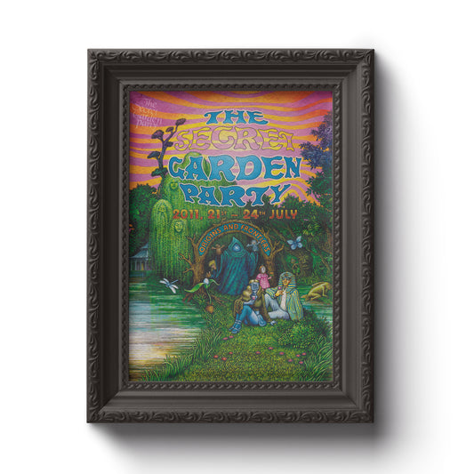 2011 Secret Garden Party Poster