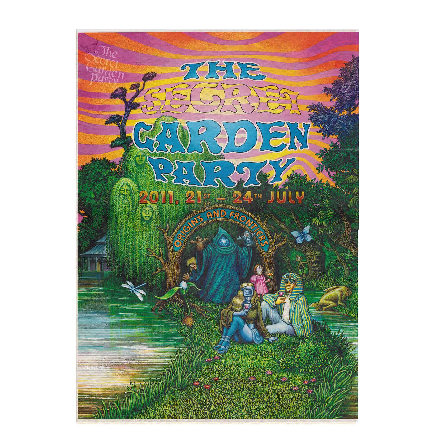 2011 Secret Garden Party Poster