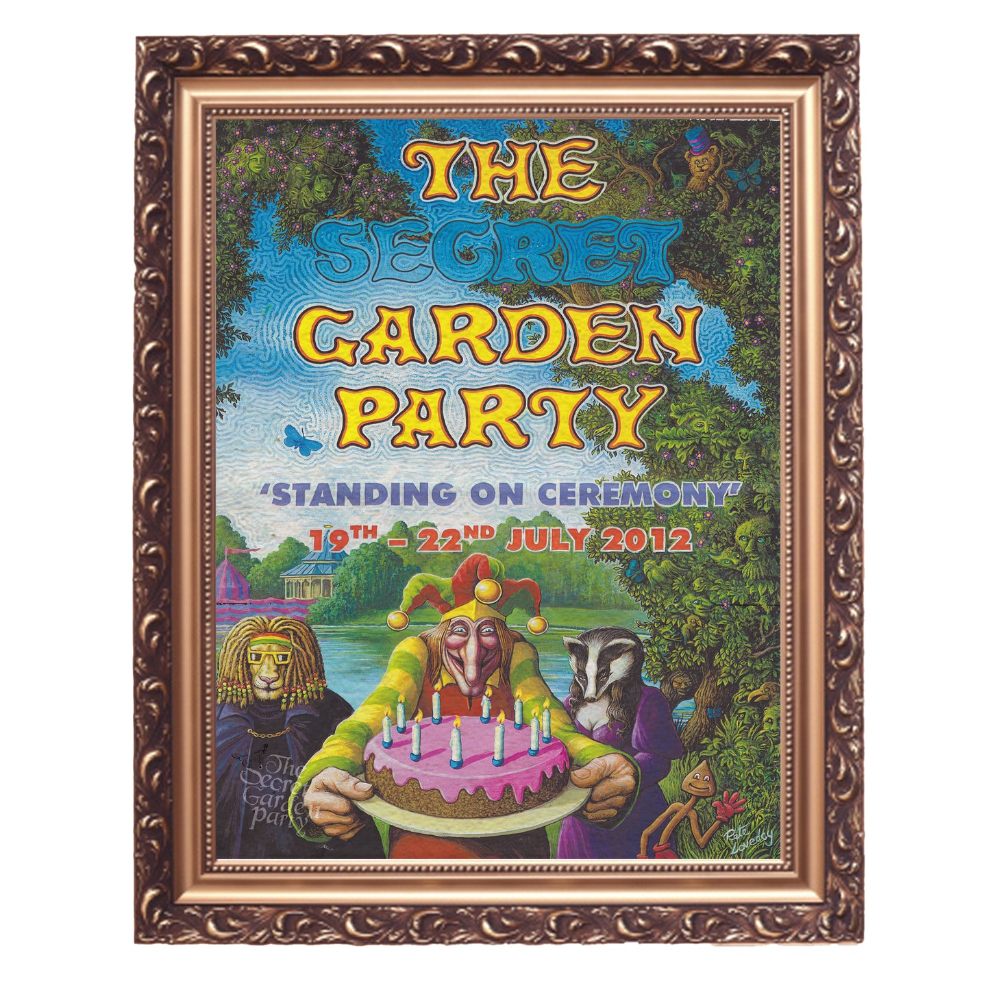 2012 Secret Garden Party Poster